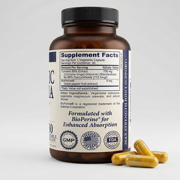 Turmeric Curcuma 750 mg